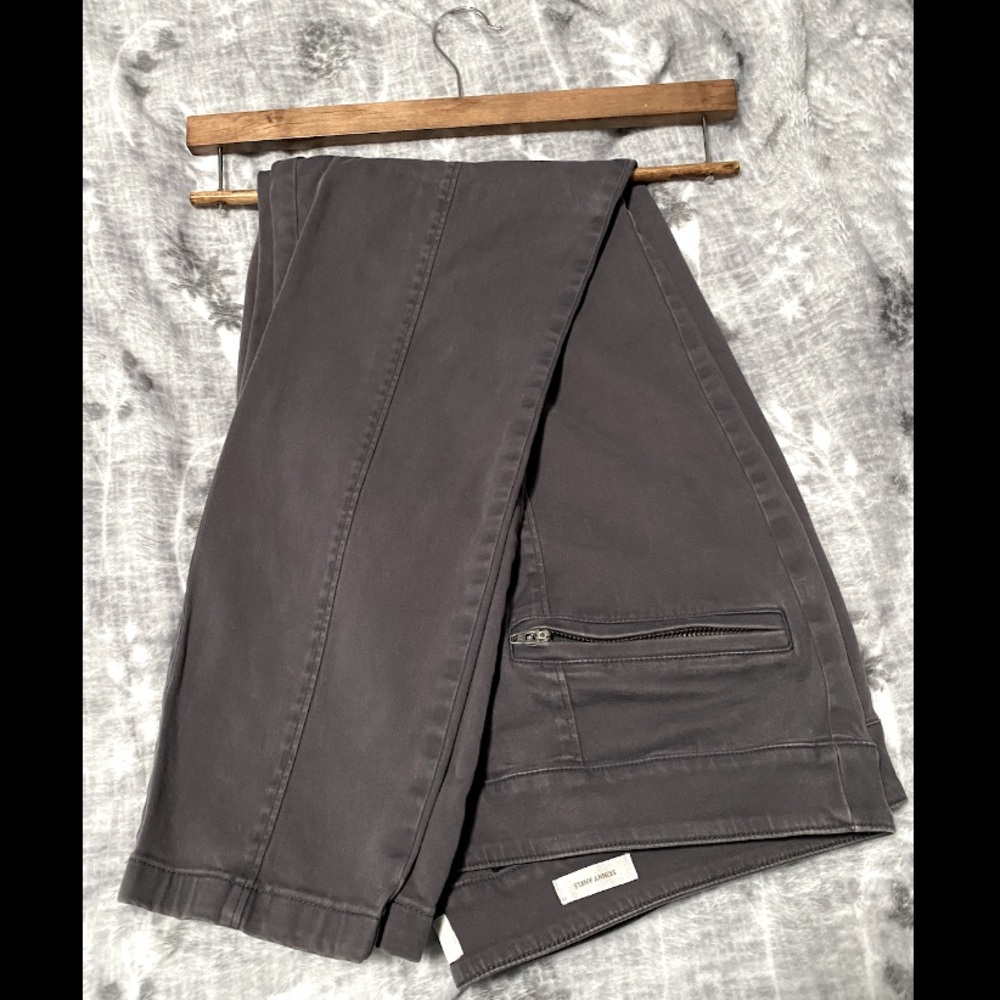 Loft super soft sateen pant, charcoal grey size 16